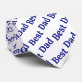 Best Dad stropdas (Opgerold)