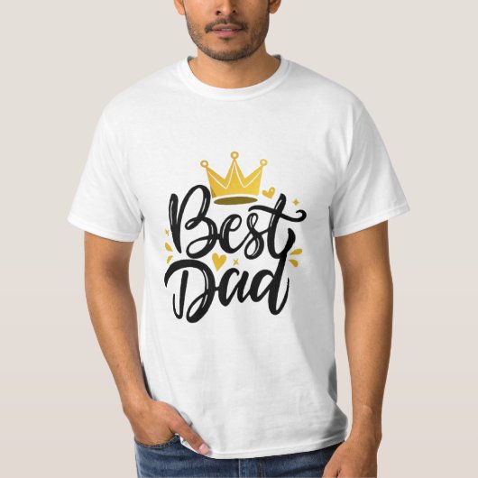 Best Dad T-shirt (Voorkant)