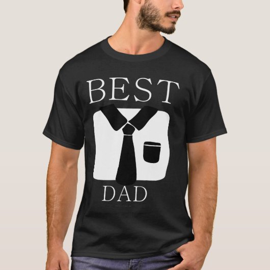"Best Dad" T-Shirt - Perfect cadeau voor Vaderdag (Voorkant)