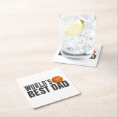 Best Dad Typography Basketball | ONDERZETTER (Insitu)