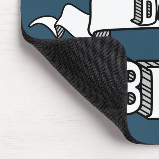 Best Dad Typography Text Mousepad Muismat (Hoek)