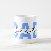 Best dad vaderdag koffiemok (Center)