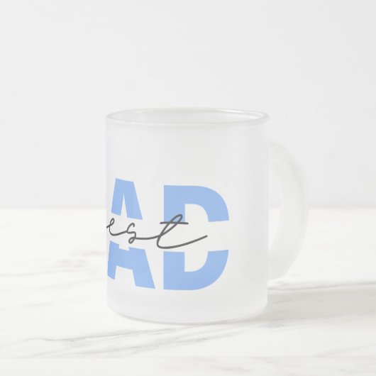 Best dad vaderdag matglas koffiemok (Voorkant rechts)