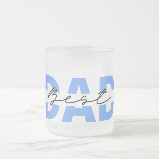 Best dad vaderdag matglas koffiemok (Center)