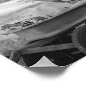 Best Dad Vaderdag Photo Poster Sign. (Hoek)