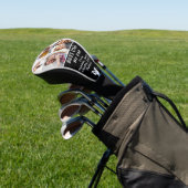 Best Dad van Par Custom 4 Photo Vaderdag Golf Golfheadcover (Insitu)