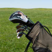 Best Dad van Par Hondenliefhebber  Foto Golfheadcover (Insitu)