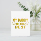 Best Daddy Briefkaart (Staand voorkant)