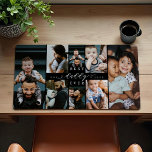 Best Daddy Ever | Father's Day 8 Photo Collage Bureaumat<br><div class="desc">Transform your father's workspace into a gallery of cherished memories with our Best Daddy Ever Photo Collage Desk Mat. This special, personalized gift is ideal for Father's Day, birthdays, or any occasion to celebrate your dad's unwavering love and support. Our desk mat features a simple yet elegant photo collage grid,...</div>