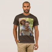 Best Daddy Ever with Photo T-shirt (Voorkant volledig)