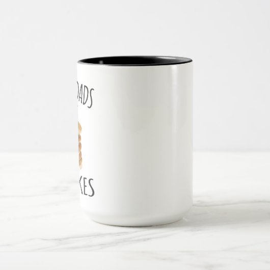 Best Dads Make Pancakes Mug, Father’s Day Coffee  Mok (Midden)