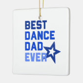 Best Dance Pap Ever Square Keramisch Ornament (Links)