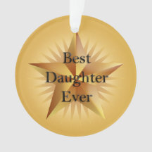 Best Daughter Ever Star