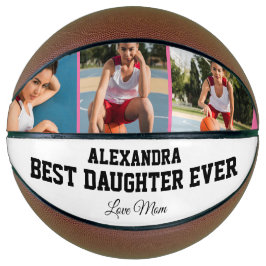 Best Daughter Ever Valentines Day From Mom Sports Basketbal