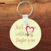 Best Daughter-in-law Gifts Sleutelhanger (Voorkant)