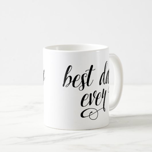 Best Day Ever Coffee-Mok Koffiemok (Voorkant rechts)