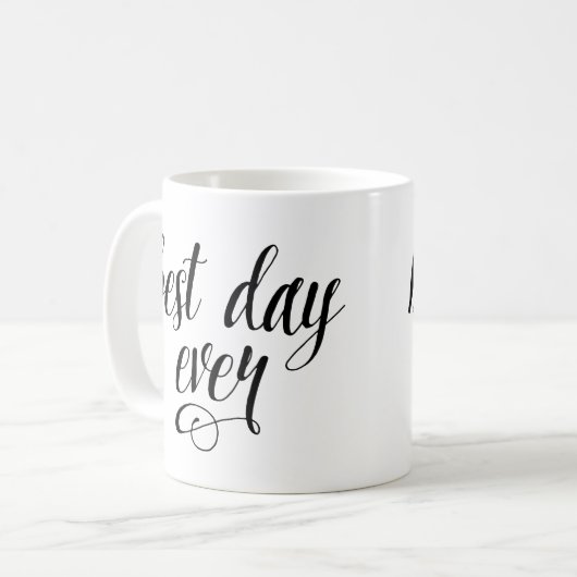 Best Day Ever Coffee-Mok Koffiemok (Voorkant links)