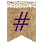 #Best Day Ever On Burlap and Lace Look Vlaggetjes (Eerste vlag)