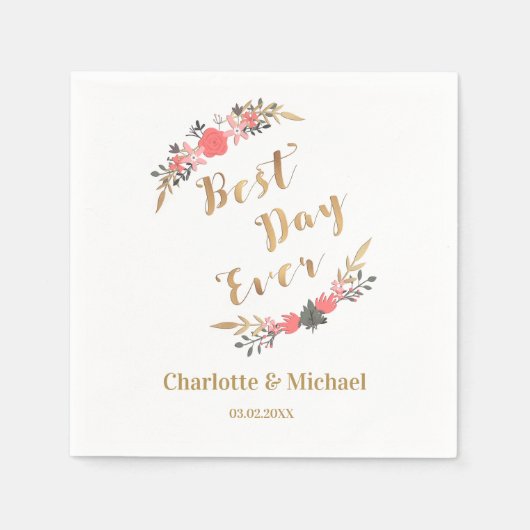 Best day ever! servet (Voorkant)