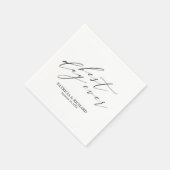Best Day Ever Wedding Napkins Servet (Hoek)