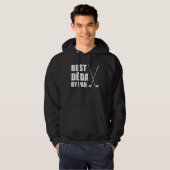 Best Deda By Par Czech Grandpa Golfer Pun Hoodie (Voorkant volledig)