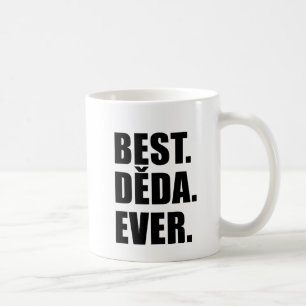 Best Deda Ever Czech Grandfather Koffiemok