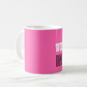 Best DENTAL ASSISTANT Pink V06 Koffiemok (Voorkant links)