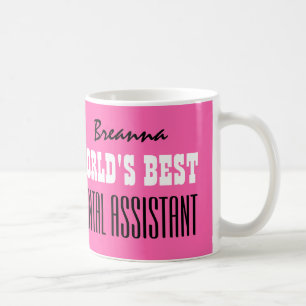 Best DENTAL ASSISTANT Pink V06 Koffiemok