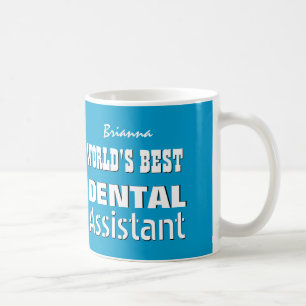 Best DENTAL ASSISTANT V03 BLUE ter wereld Koffiemok