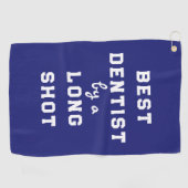 Best Dentist Gift Golf Towel Golfhanddoek (Horizontaal)