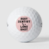 Best Dentist Gift Golfballen (Voorkant)