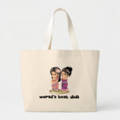 Best Didi ter wereld Grote Tote Bag (Voorkant)