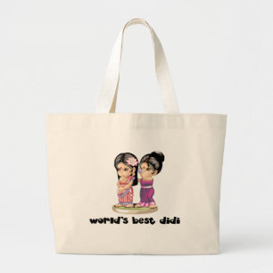 Best Didi ter wereld Grote Tote Bag