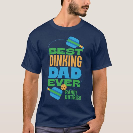 Best Dinking Dad T-shirt (Voorkant)