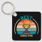 Best Director - Retro Style Keychain (Voorkant)