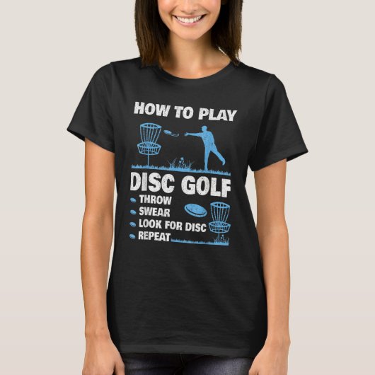 Best Disc Golf For Men Women Disc Golf Tournament  T-shirt (Voorkant)