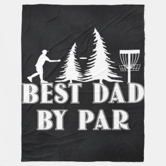Best Disk Golf Dad Golfer| Grappig cadeau voor pap Fleece Deken