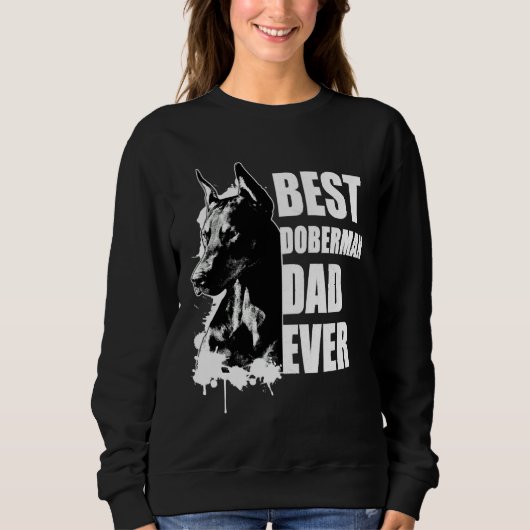 Best Doberman Dad Doberman Pinscher Trui (Voorkant)