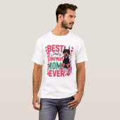 Best Doberman Mam Ever T-shirt (Voorkant volledig)