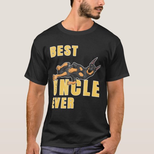 Best Doberman oom Ever T-shirt (Voorkant)