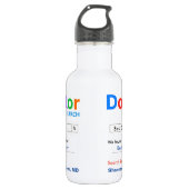 Best Doctor Award Zoeken Waterfles (Voorkant)