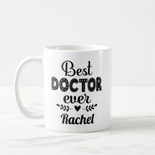 Best Doctor Ever Appreciation Cadeaubon Koffiemok (Links)