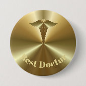Best Doctor Golden Button (Voorkant)