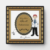 Best Doctor Plaque ter wereld Fotoplaat (Voorkant)