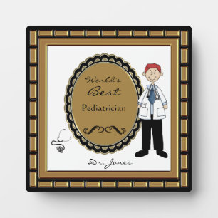 Best Doctor Plaque ter wereld Fotoplaat