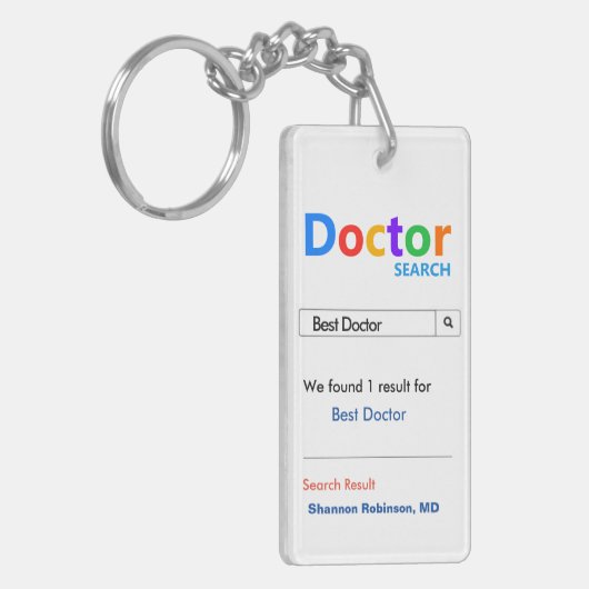 Best Doctor Sleutelhanger (Voorkant Links)