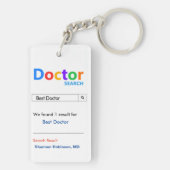 Best Doctor Sleutelhanger (achterkant)