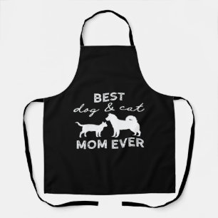 Best Dog and Cat Mam Gift Cute Crazy Cat Lady Dog Schort