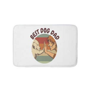 Best Dog Dad Badmat