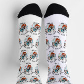 Best Dog Dad by Par Custom Dog Foto Vaderdag Sokken (Top)